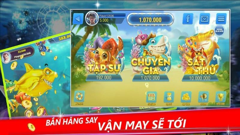 Vua bắn cá đổi thưởng mang đến kho game phong phú